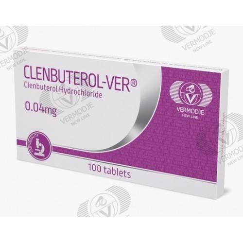 Clenbuterol-Ver от Vermodje (100tab\40mcg) Clenbuterol-Ver от Vermodje (100tab\40mcg)